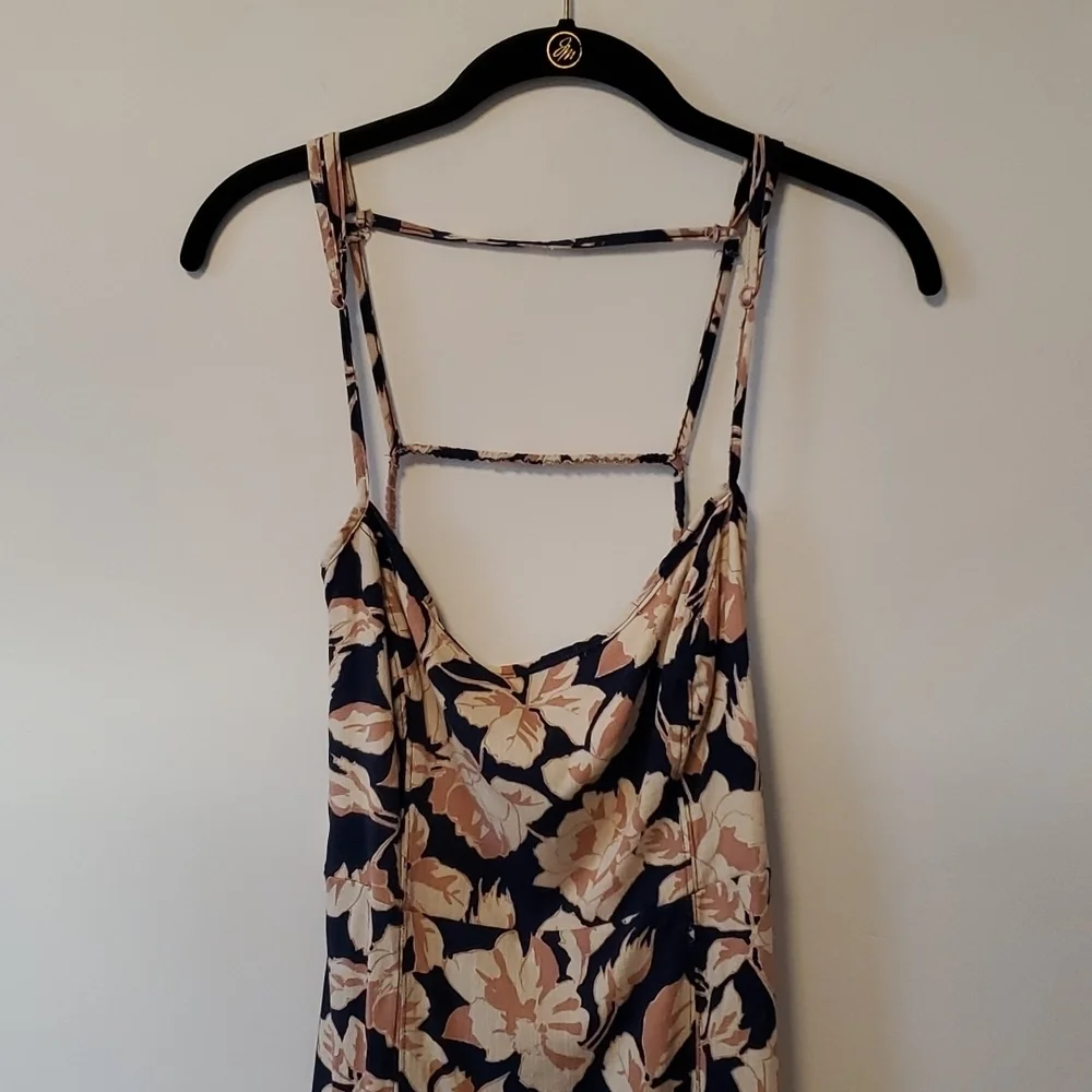 Free People Bring It Back Printed Slip Dress